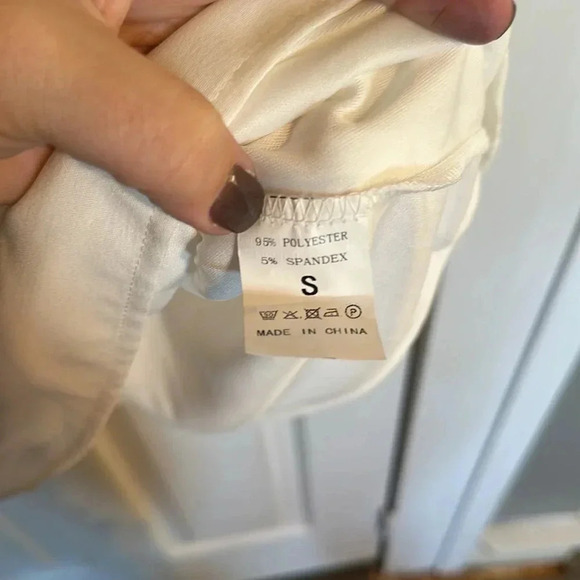Boutique NWT White Dress Size Small - Picture 4 of 4